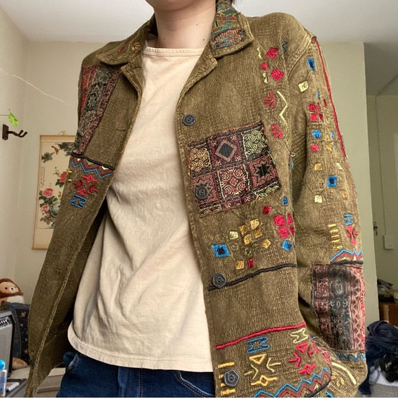 vintage embroidered jacket - Picture 5 of 6